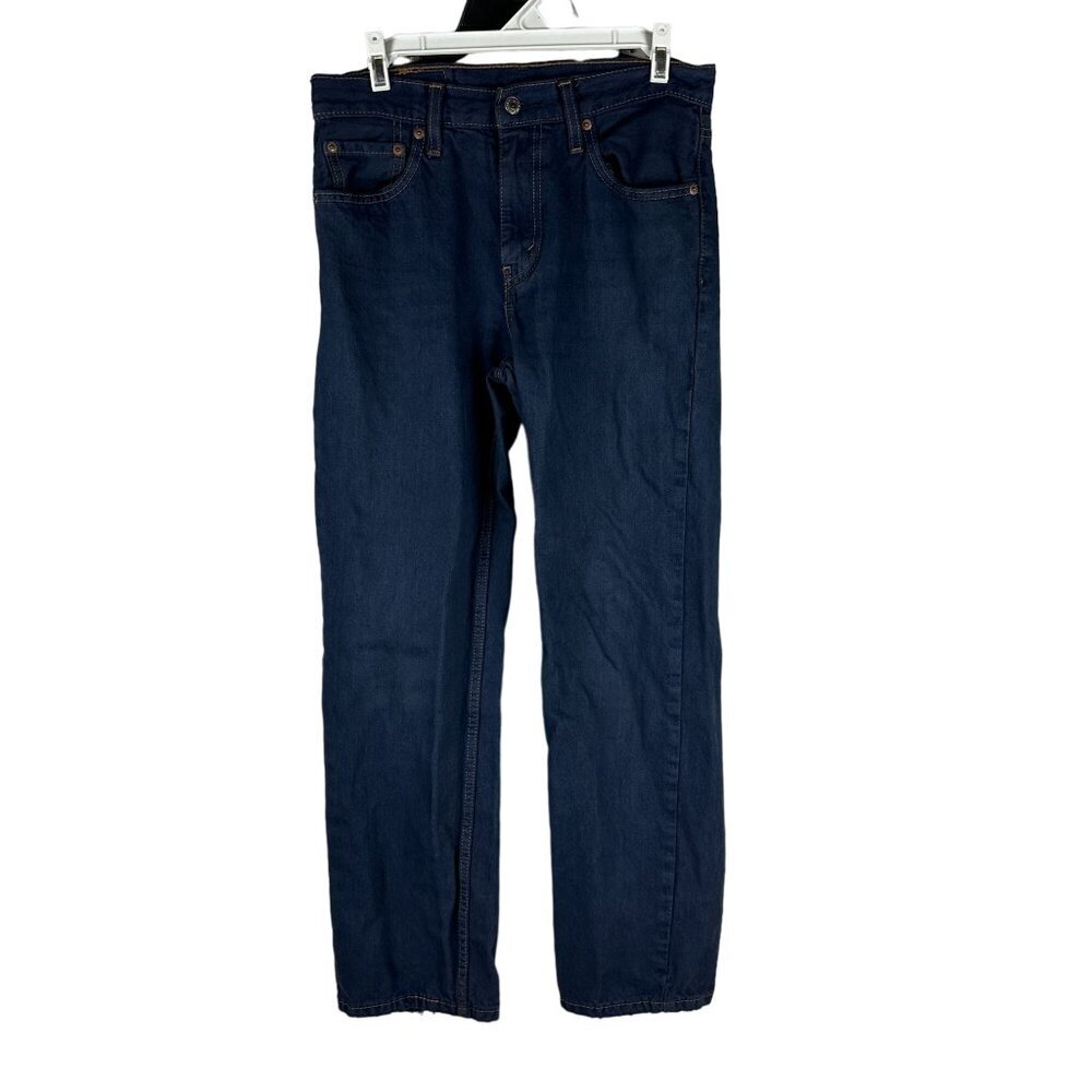 Levis Mens 516 Straight Fit Jeans Size 30x30 Blue Denim